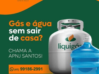 Apnj Santos Gás e água