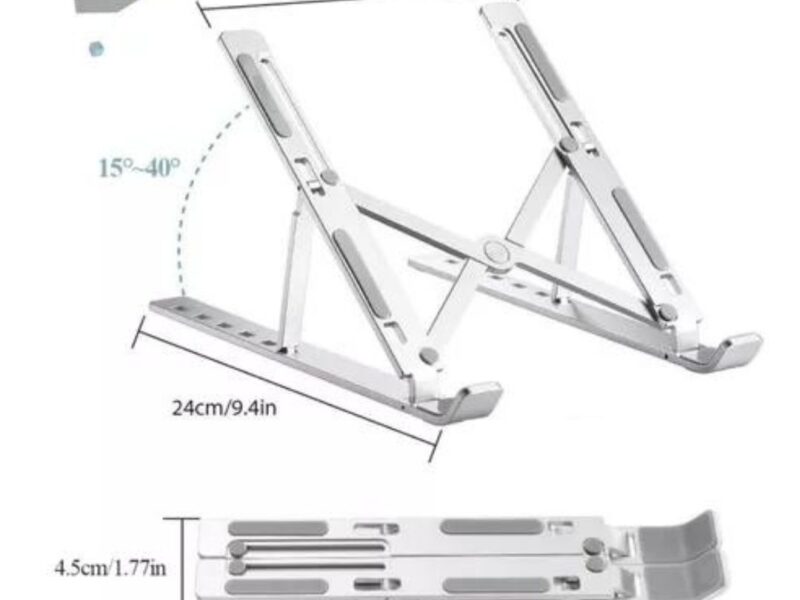 suporte de notebook - Ajustavel Dobravel Aluminio