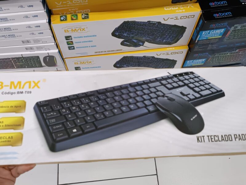 Teclado e Mouse com Fio Usb 2.0 (BM-T09)