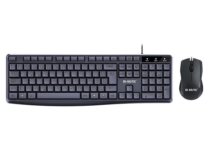 Teclado e Mouse com Fio Usb 2.0 (BM-T09)