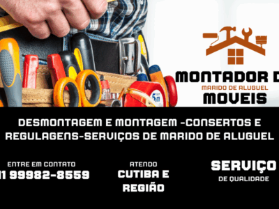 Montador de Móveis e Marido de Aluguel Curitiba e região